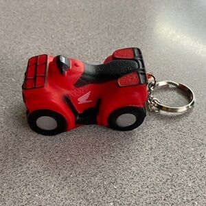 Red and Black Toy ATV Keychain 2 PACK